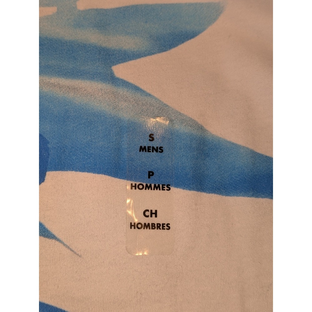 Avatar Marlin Disney Graphic Long Sleeve Crew Neck T-Shirt Blue White Size S NEW - Picture 9 of 10